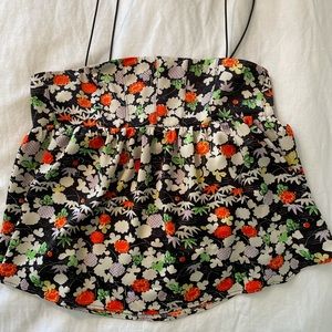 Urban Outfitters floral babydoll tank